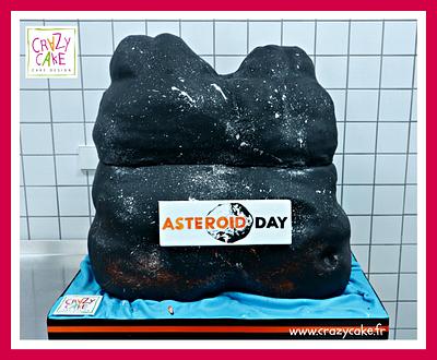 Asteroid day cake - Cake by Crazy Cake