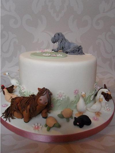 Farm Cake. - Cake by Dulcie Blue Bakery ~ Chris