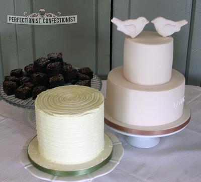 Emma and Ross - Wedding Cakes - Cake by Niamh Geraghty, Perfectionist Confectionist