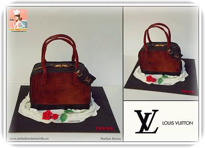 Handbag Louis Vuitton  (Dora PM) - Cake by MaribelAlonso
