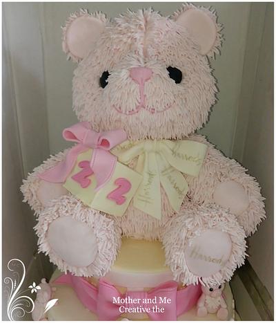 A Large Teddy Bear Cake - Cake by Mother and Me Creative Cakes
