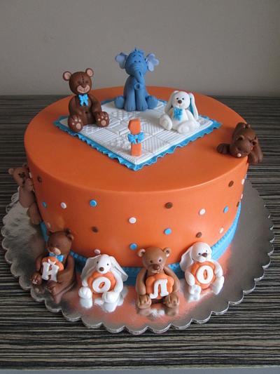 First Birthday Cake - Cake by sansil (Silviya Mihailova)