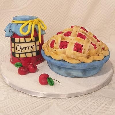 My Cherry Pie - Cake by vanillabakery