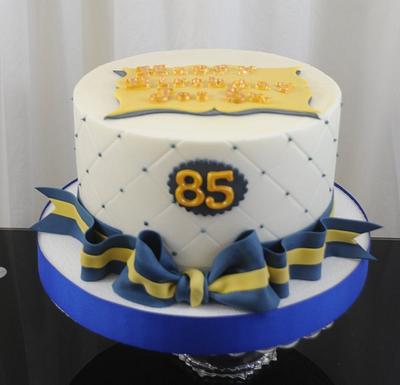 85th Birthday Cake - Cake by Sugarpixy