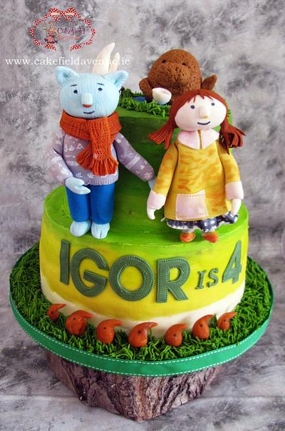 The Adventures Of Abney And Teal Cake - Cake by Agatha Rogowska ( Cakefield Avenue)