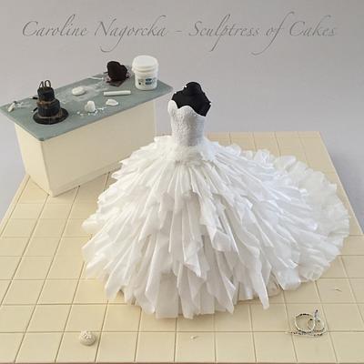 My 40th Birthday Cake - Cake by Caroline Nagorcka - Sculptress of Cakes