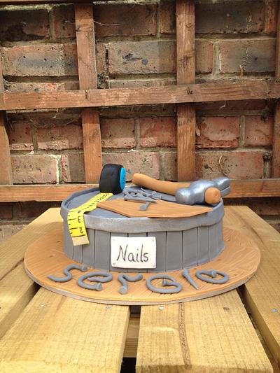 Handyman tools - Cake by SweetButterfly