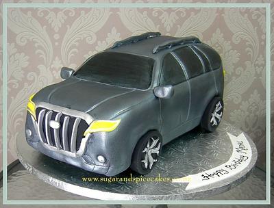 Prado Land Cruiser Car Cake - Cake by Mel_SugarandSpiceCakes