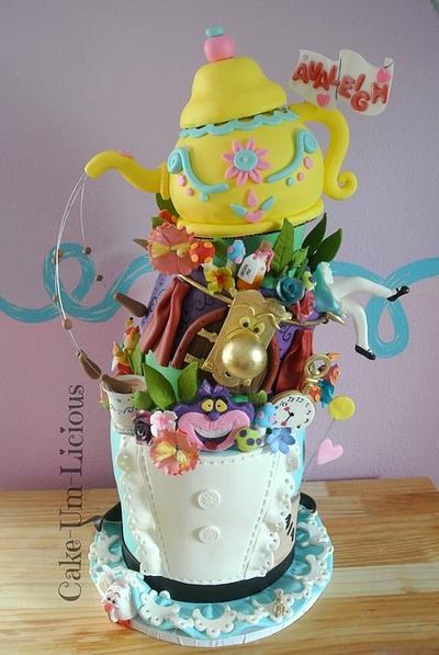 Alice In Wonderland Cake - Cake by Andrea Diaz