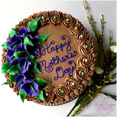 Mothers Day - Cake by Sabrina - White's Custom Cakes 