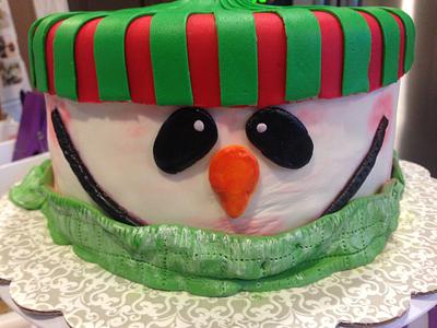 Snowman Cake - Cake by Joliez