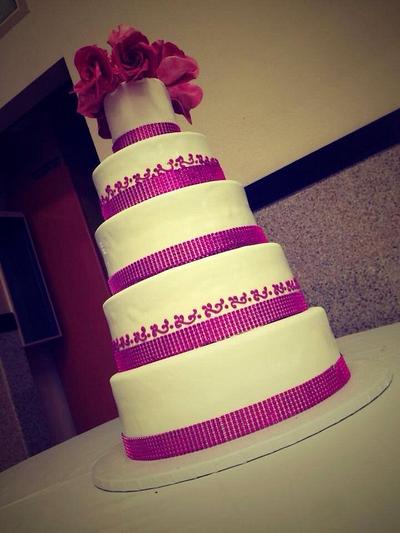 Quinceanera cake  - Cake by CakesByLoops