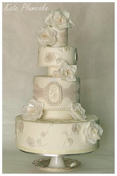 Wedding cake - Cake by Kate Plumcake