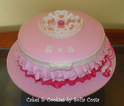 Tiara for a princess - Cake by Sofia Costa (Cakes & Cookies by Sofia Costa)