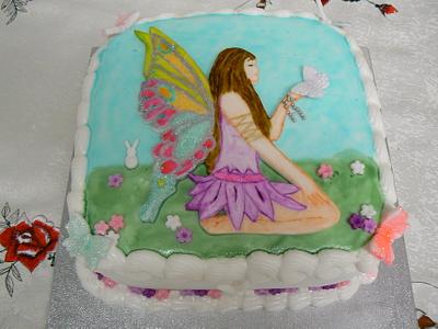 Fairy Cake. - Cake by Anita's Cakes