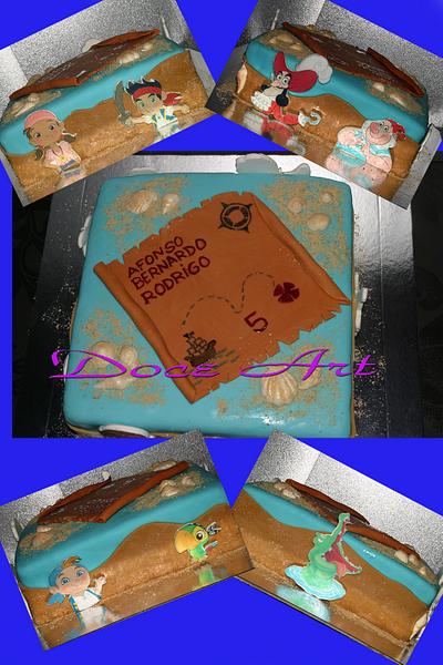 Jake and the neverland pirates  - Cake by Magda Martins - Doce Art