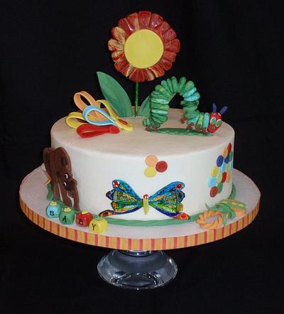 Colorful Baby Shower Cake - Cake by jan14grands
