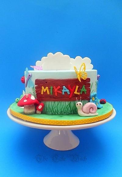 Garden Bugs - Cake by Nessie - The Cake Witch