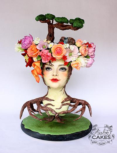 Mother Nature  - Cake by Avalon Cakes School of Sugar Art