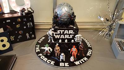 Space wars - Cake by Donna22