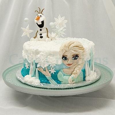 Frozen cake - Cake by RMCCakeCreations