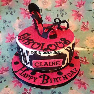 Fabulous thirty - Cake by sarahtosney