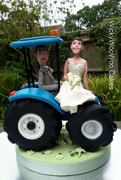 Cake Topper - Cake by WickyWooWoo Cakes