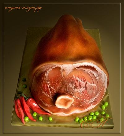 Cake "Leg" - Cake by Svetlana