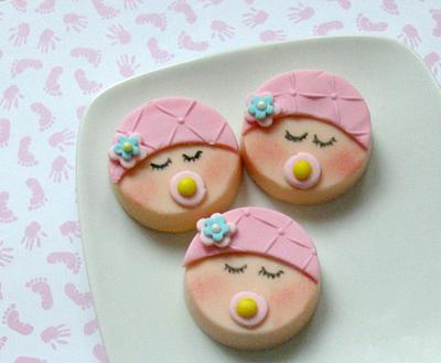 Baby Girl Oreo Cookies - Cake by Sweet Creations