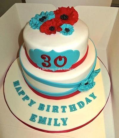30th Birthday Cake - Cake by The Billericay Cake Company