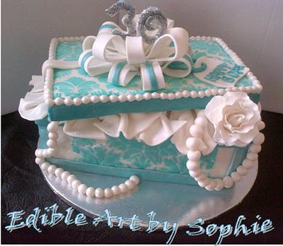 My Turq gift boxes - Cake by sophia haniff