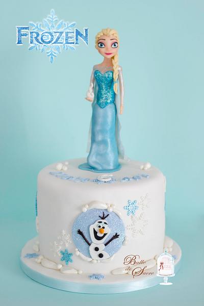 Frozen Birthday Cake - Cake by Bulle de Sucre