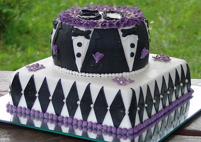 Tuxedo cake - Cake by Zaneta