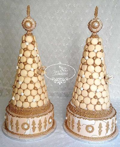  Pyramids of macaroons and dates - Cake by Fées Maison (AHMADI)