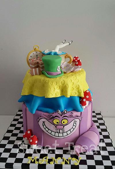 Alice in wonderland cake - Cake by NSafwat