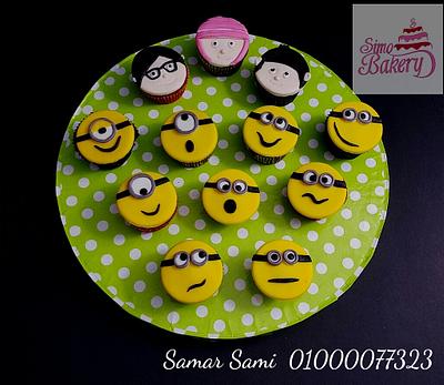 Despicable me cupcakes - Cake by Simo Bakery