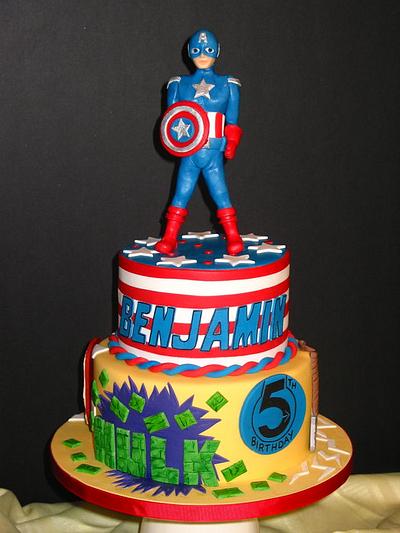 Avengers Birthday - Cake by Jolis