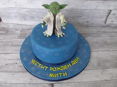 Yoda -Star wars - Cake by Katya