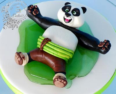 Kung Fu Panda - Cake by Beata Khoo