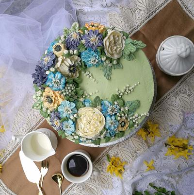 Spring Feeling...... - Cake by Larissa Ubartas