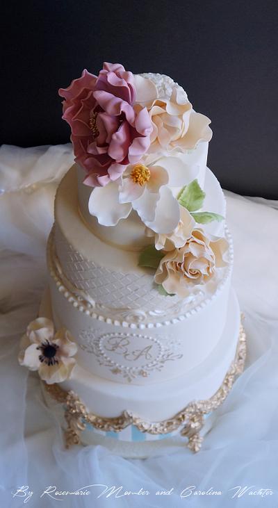 Wedding cake stand - Cake by carolina Wachter