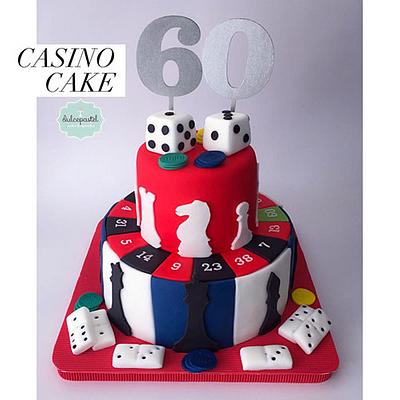 Torta Casino - Casino Cake - Cake by Dulcepastel.com
