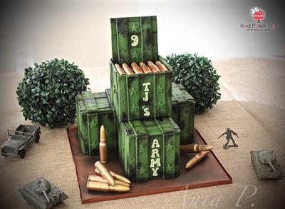 Ammo cases - Cake by RED POLKA DOT DESIGNS (was GMSSC)