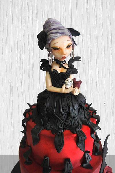 Angel of death Cake - Cake by Laura Reyes