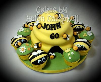 Bee Hive Cake - Cake by Helen Campbell