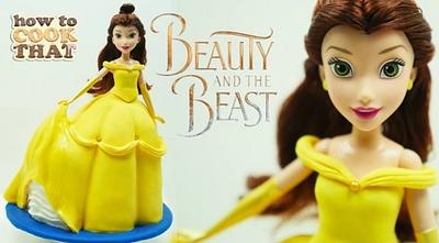 Belle from Beauty and The Beast - Cake by HowToCookThat