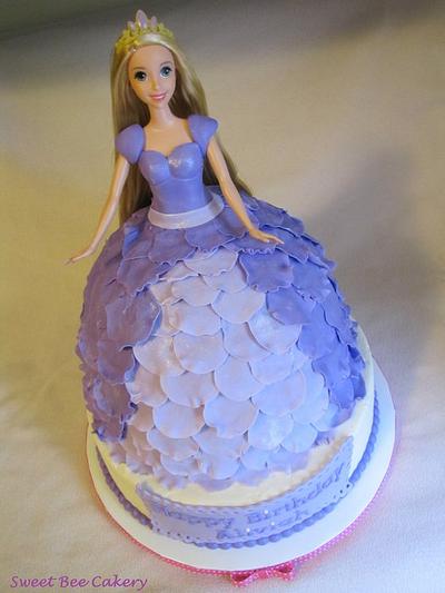 Tangled Petal Doll cake - Cake by Tiffany Palmer