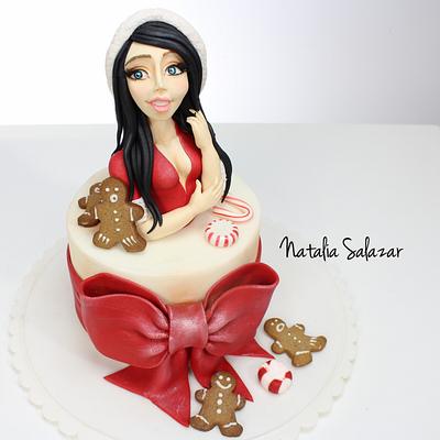 Christmas cake. - Cake by Natalia Salazar