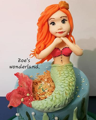 Sweet Mermaid - Cake by Zoi Pappou