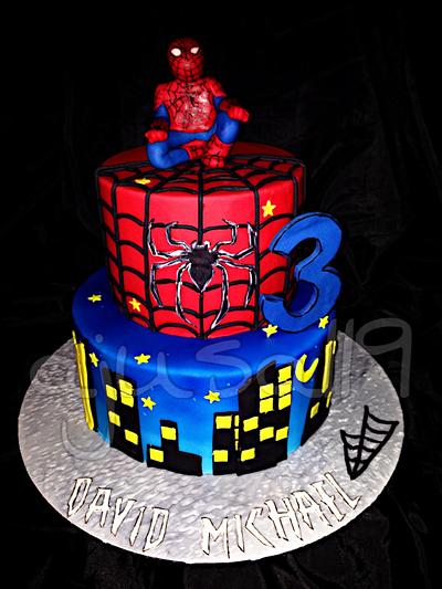 Spiderman Cake - Cake by ajusa119
